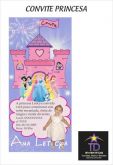 Arte para convite As Princesas